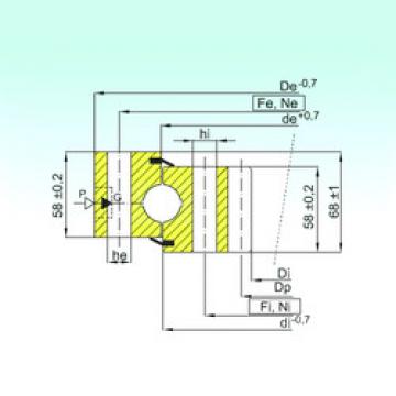 Bearing ZB1.25.1644.400-1SPPN ISB