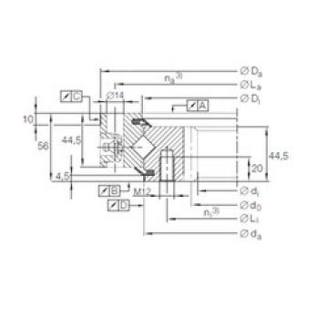 Bearing XSI 14 0744 N INA