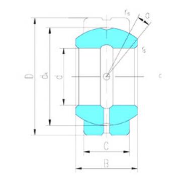 Bearing GEZ177ES-2RS LS