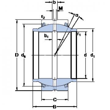 Bearing GEZM 100 ESX-2LS SKF