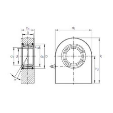 Bearing GF 45 DO INA