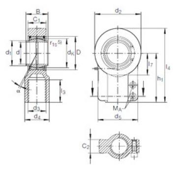 Bearing GIHN-K 110 LO INA