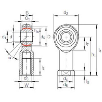 Bearing GIPL 30 PW INA