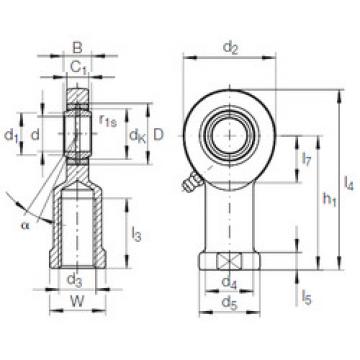 Bearing GIR 70 DO-2RS INA