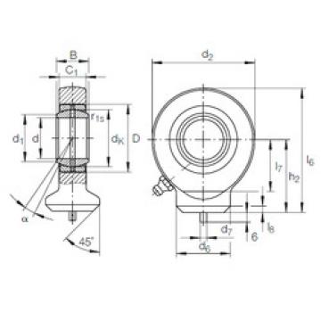 Bearing GK 50 DO INA