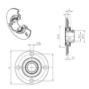 Bearing USPF212 SNR