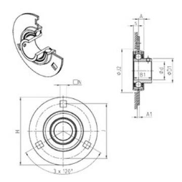 Bearing USPF205 SNR