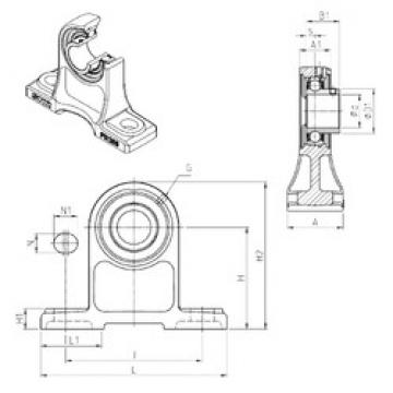 Bearing USPH203 SNR