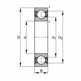 Bearing 61903-2RSR FAG