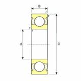 Bearing 619/8-ZZ ISB