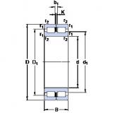 Bearing NNC 4844 CV SKF