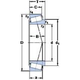 Bearing T4DB 150 SKF