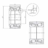 Bearing TU0802-4LLX/L588 NTN