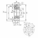 Bearing ZKLF1560-2RS INA