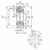 Bearing ZKLF80165-2Z INA