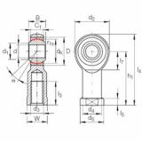 Bearing GIKFL 20 PW INA