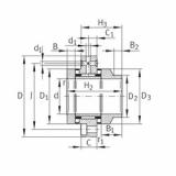 Bearing ZARF2575-L-TV INA