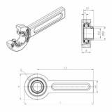 Bearing USSP203 SNR