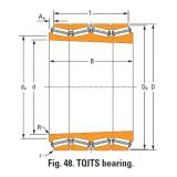 Bearing lm283630T lm283610 single cup